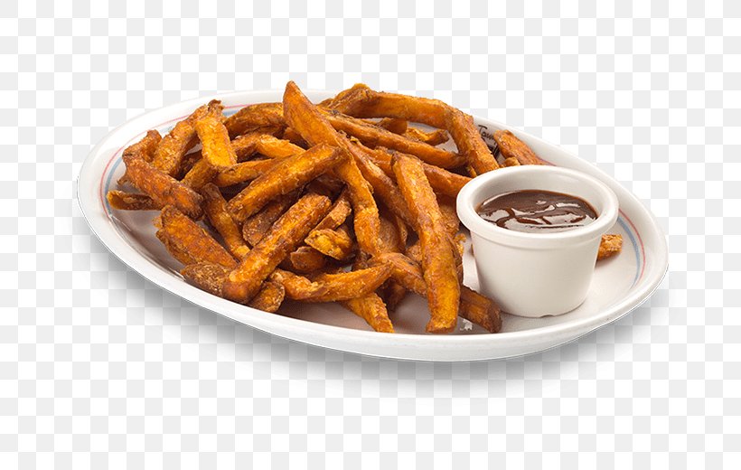 French Fries Sweet Potatoes Vegetarian Cuisine Potato Wedges, PNG, 750x520px, French Fries, American Food, Barbecue Sauce, Cheese, Chicken As Food Download Free