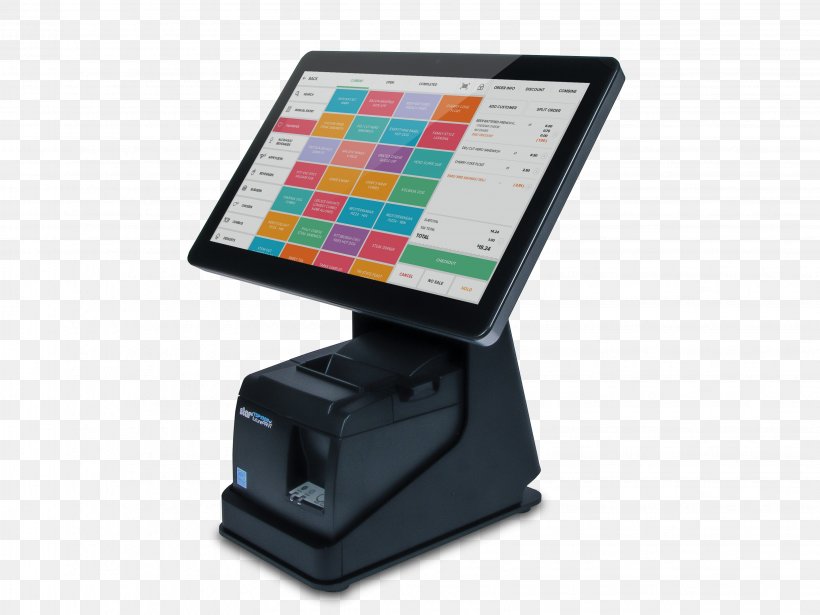Point Of Sale Printer Display Device Computer Monitors Touchscreen, PNG, 3264x2448px, Point Of Sale, Barcode, Barcode Scanners, Business, Cash Register Download Free