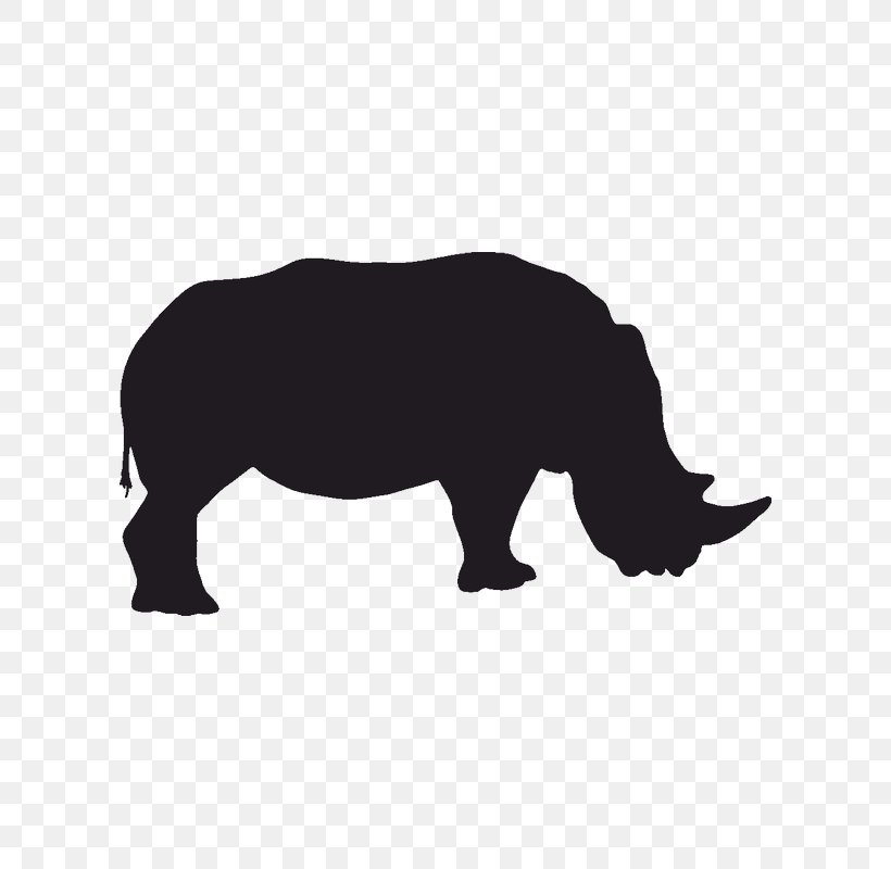 Black Rhinoceros Save The Rhino Indian Rhinoceros Silhouette, PNG, 800x800px, Rhinoceros, Black And White, Black Rhinoceros, Canidae, Carnivoran Download Free