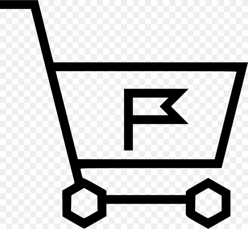 Shopping Cart Online Shopping Clip Art, PNG, 980x906px, Shopping Cart, Area, Baggage Cart, Black, Black And White Download Free