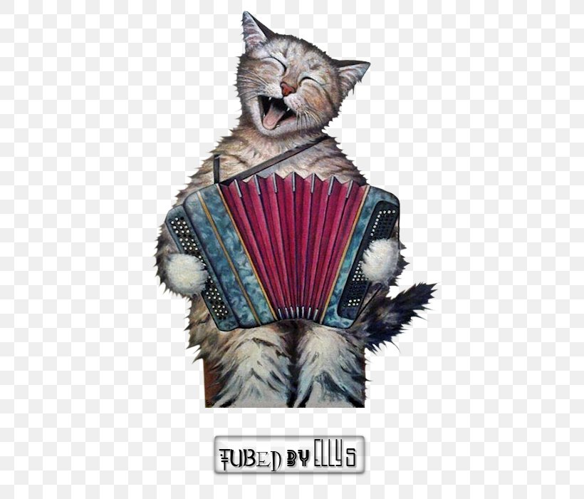 Cat Accordion Painting Art Musician, PNG, 525x700px, Watercolor, Cartoon, Flower, Frame, Heart Download Free