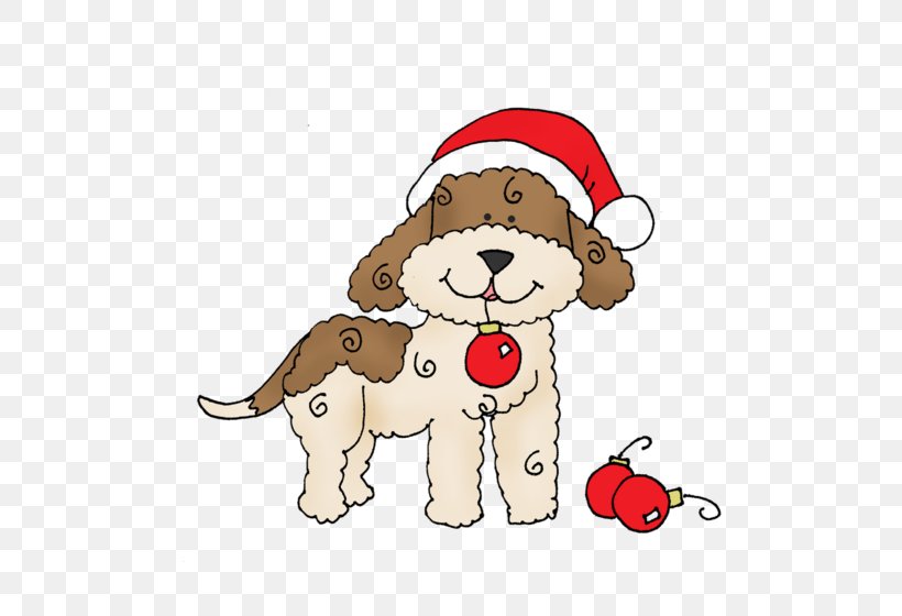 Christmas Cartoon Color Cute Little Dog, PNG, 600x560px, Dog, Area, Art, Carnivoran, Cartoon Download Free