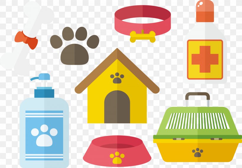 Dog Clip Art, PNG, 2717x1893px, Dog, Area, Doghouse, Drawing, Flat Design Download Free