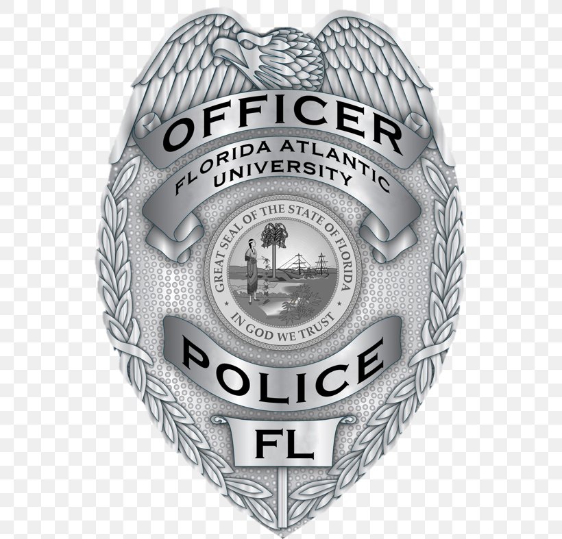 FAU Police Department Badge Police Officer Campus Police, PNG, 558x787px, Badge, Brand, Campus Police, Crime, Emblem Download Free