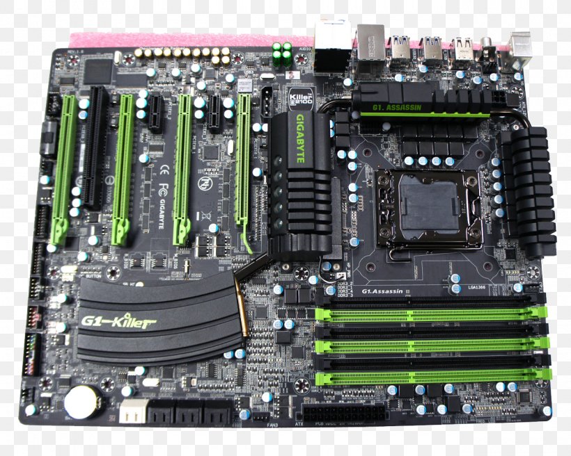 Gigabyte G1.Assassin2, PNG, 1280x1024px, Motherboard, Amd Crossfirex, Computer Component, Computer Cooling, Computer Hardware Download Free