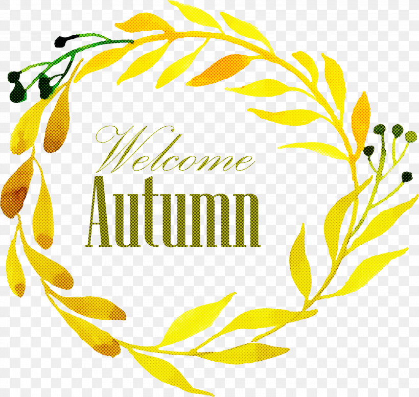 Hello Autumn Welcome Autumn Hello Fall, PNG, 3000x2844px, Hello Autumn, Drawing, Floral Design, Flower, Frog Download Free