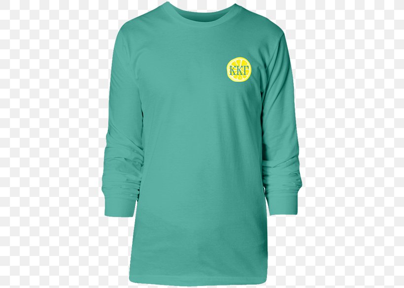 Long-sleeved T-shirt Long-sleeved T-shirt Shoulder Bluza, PNG, 464x585px, Tshirt, Active Shirt, Aqua, Bluza, Green Download Free