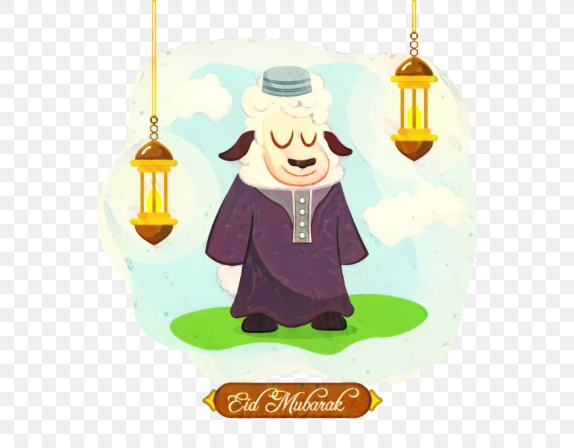Sheep Eid Al-Adha Eid Mubarak Eid Al-Fitr Festival, PNG, 640x640px, Sheep, Art, Cartoon, Christmas Day, Community Download Free