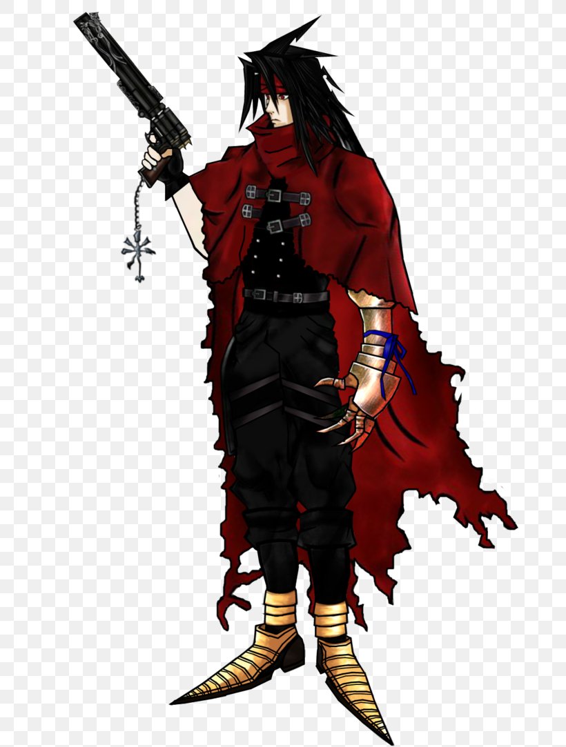 Vincent Valentine Radio Drama Dirge Of Cerberus: Final Fantasy VII Character, PNG, 738x1083px, Vincent Valentine, Aerith Gainsborough, Armour, Character, Cold Weapon Download Free