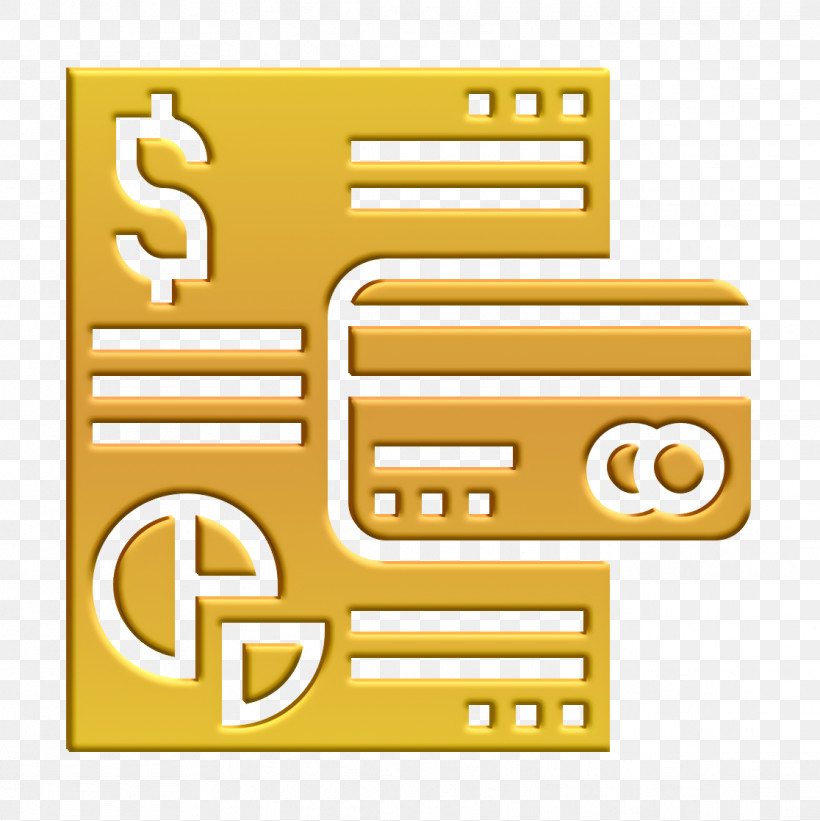 Credit Icon Statement Icon Accounting Icon, PNG, 1116x1118px, Credit Icon, Accounting Icon, Statement Icon, Text, Yellow Download Free