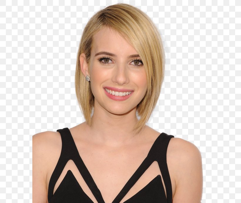 Emma Roberts Short Hair American Horror Story Celebrity, PNG, 600x693px, Watercolor, Cartoon, Flower, Frame, Heart Download Free