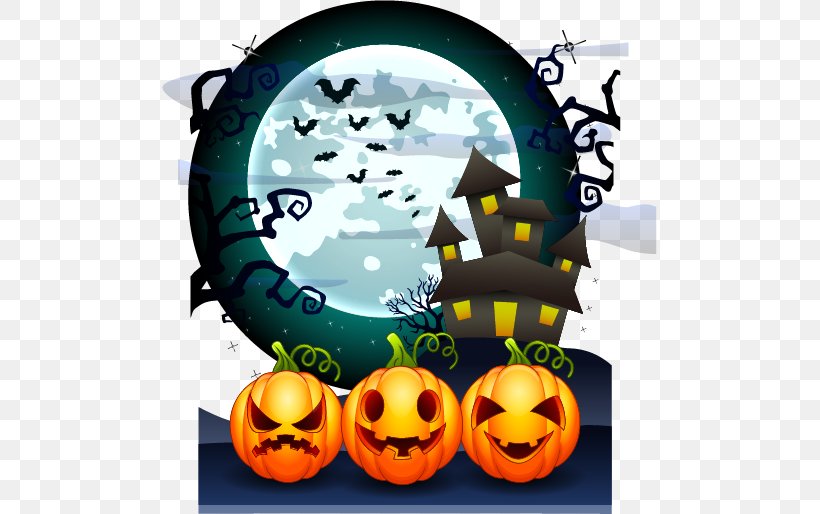 Halloween Jack-o-lantern Poster, PNG, 495x514px, Halloween, Advertising, Calabaza, Cartoon, Creativity Download Free