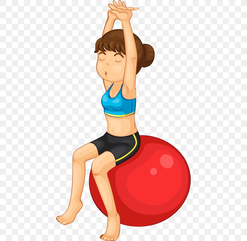 Royalty-free Physical Fitness Exercise Ball Illustration, PNG, 447x800px, Watercolor, Cartoon, Flower, Frame, Heart Download Free