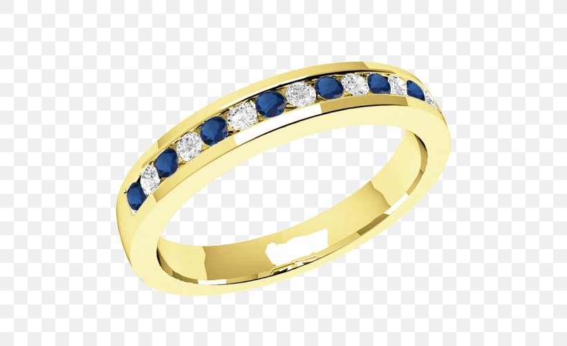 Sapphire Engagement Ring Emerald Diamond, PNG, 500x500px, Sapphire, Body Jewelry, Brilliant, Carat, Colored Gold Download Free