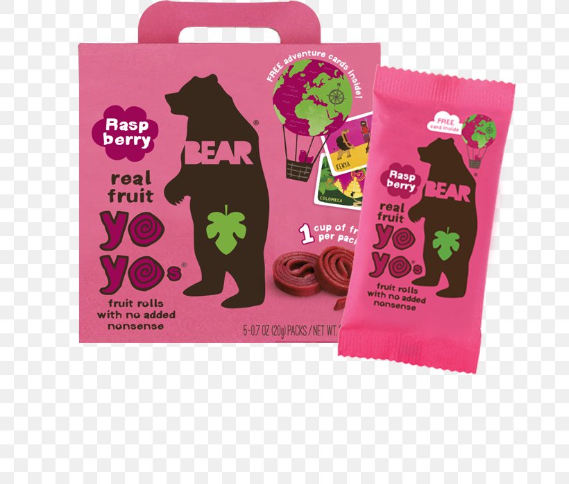 Fruit Roll-Ups Fruit Snacks Organic Food Raspberry, PNG, 669x697px, Fruit Rollups, Bear, Bear Paws, Dried Fruit, Food Download Free