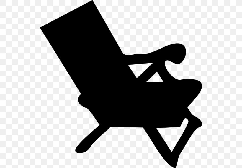 Chair Beach Table Clip Art, PNG, 550x571px, Chair, Adirondack Chair, Beach, Black, Black And White Download Free
