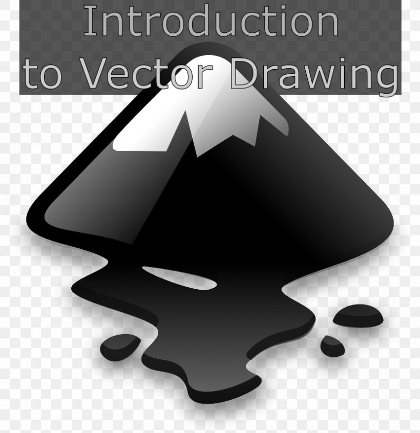 Inkscape Vector Graphics Editor Graphics Software, PNG, 831x858px, Inkscape, Black And White, Brand, Computer Software, Dia Download Free