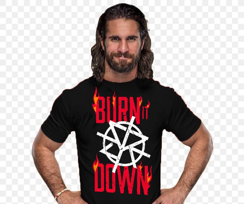 Seth Rollins T-shirt Hoodie Amazon.com, PNG, 640x685px, Watercolor, Cartoon, Flower, Frame, Heart Download Free