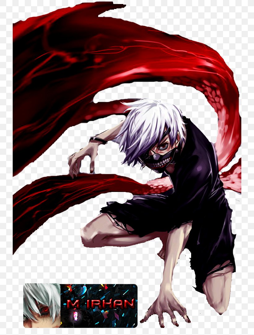 3D Rendering Tokyo Ghoul, PNG, 738x1082px, Watercolor, Cartoon, Flower, Frame, Heart Download Free