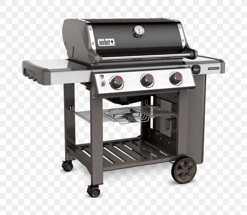 Barbecue Weber Genesis II E-310 Weber Spirit E-310 Weber-Stephen Products Natural Gas, PNG, 750x713px, Barbecue, Gas Burner, Gasgrill, Grilling, Kitchen Appliance Download Free