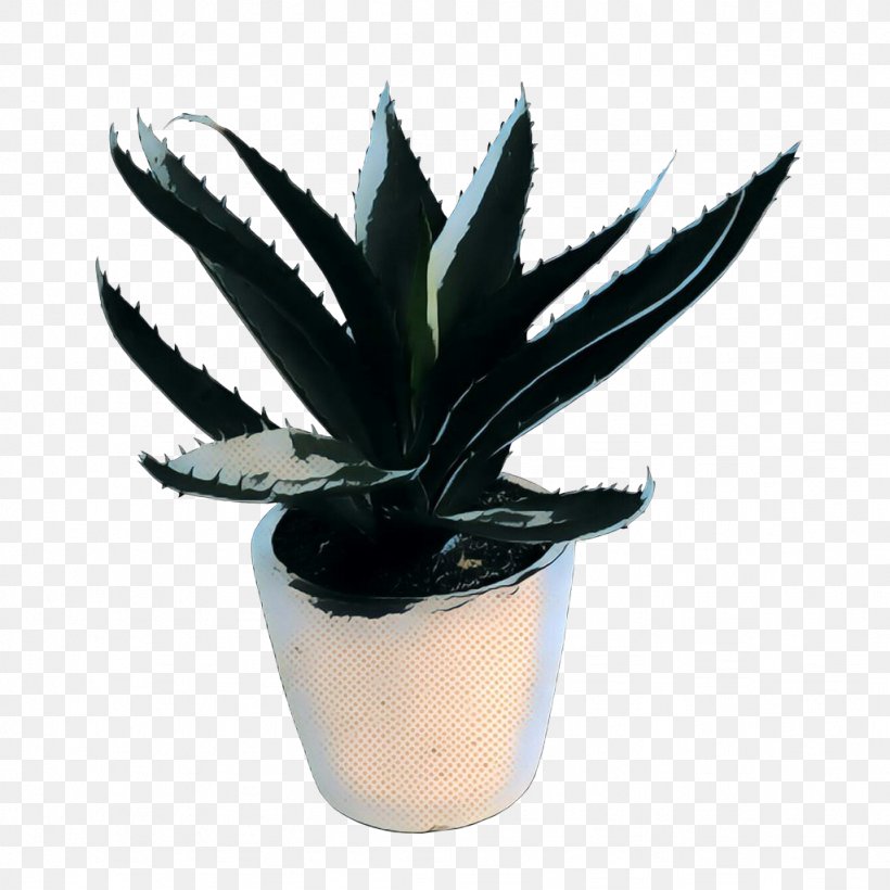 Flowerpot Agave Houseplant Plant Leaf, PNG, 1024x1024px, Pop Art, Agave, Aloe, Flower, Flowerpot Download Free