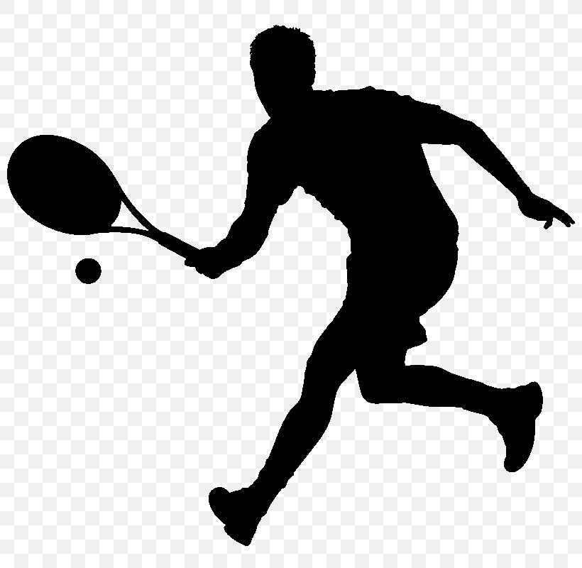 Tennis Player Beach Tennis Sport Ball, PNG, 800x800px, Tennis, Area, Ball, Beach Tennis, Black Download Free