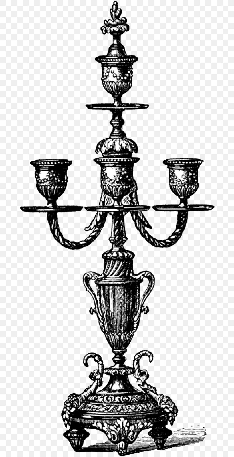 Candlestick Light Fixture, PNG, 692x1600px, Candlestick, Black And White, Candelabra, Candle, Candle Holder Download Free