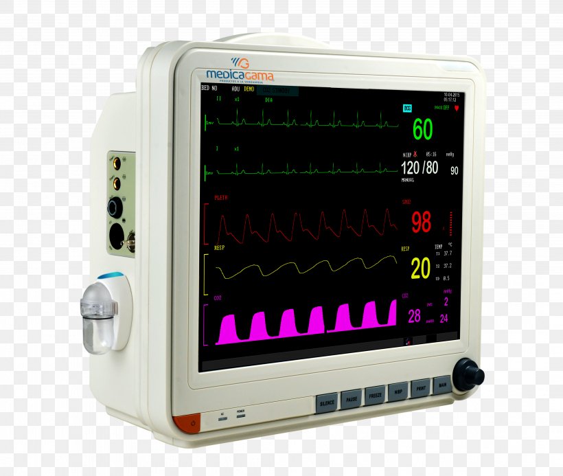 Display Device Monitoring Intensive Care Unit Vital Signs Patient, PNG, 4221x3568px, Display Device, Computer Monitors, Electrocardiography, Electronic Device, Electronics Download Free