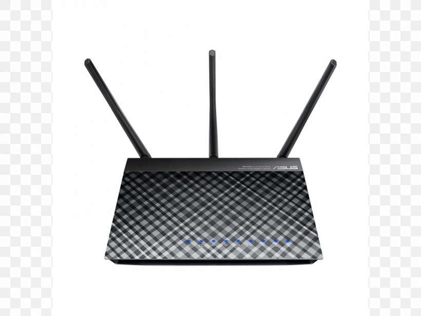 DSL Modem ASUS RT-AC66U Wireless Router, PNG, 960x720px, Dsl Modem, Asus, Asus Rtac66u, Computer Network, Digital Subscriber Line Download Free