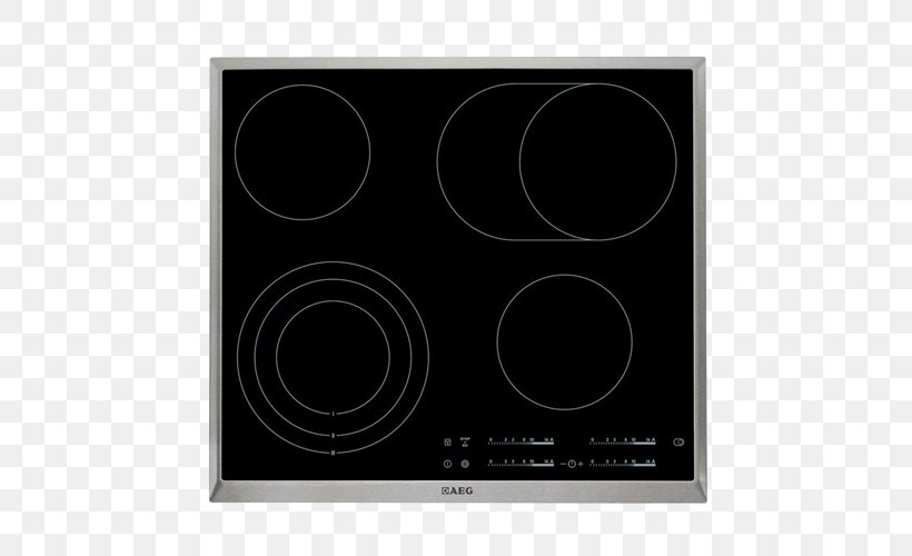 Kochfeld AEG Glass-ceramic Ceran Induction Cooking, PNG, 500x500px, Kochfeld, Aeg, Bauknecht, Black, Black And White Download Free