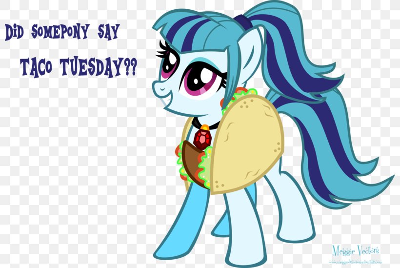 My Little Pony: Equestria Girls Taco Tuesday Taco Tuesday, PNG, 800x549px, Watercolor, Cartoon, Flower, Frame, Heart Download Free