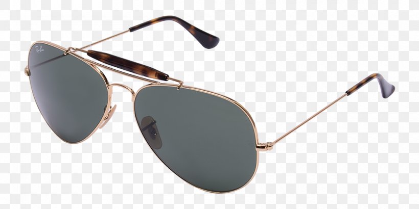 Outdoorsman Ray-Ban Aviator Flash Aviator Sunglasses, PNG, 1000x500px, Outdoorsman, Aviator Sunglasses, Eyewear, Fashion, Glasses Download Free