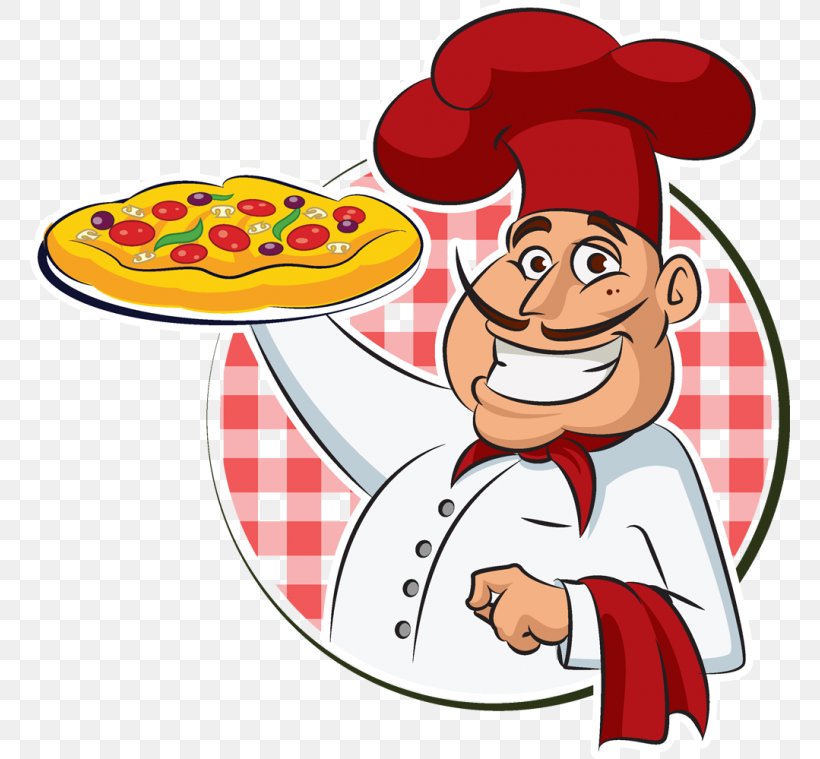 Pizza Italian Cuisine Chef Cooking, PNG, 760x759px, Pizza, Artwork, Chef, Cook, Cooking Download Free