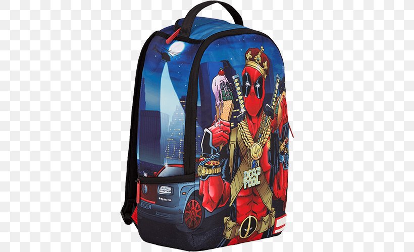 Deadpool Backpack Duffel Bags Marvel Comics, PNG, 500x500px, Deadpool, Backpack, Bag, Baggage, Clothing Accessories Download Free