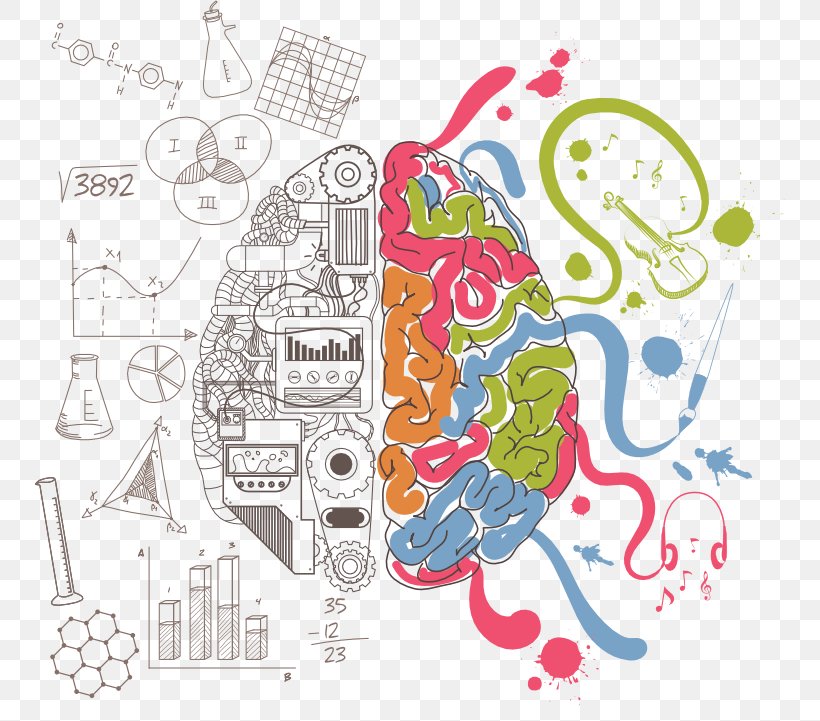 Lateralization Of Brain Function Cerebral Hemisphere Human Brain Brain Rules, PNG, 750x721px, Watercolor, Cartoon, Flower, Frame, Heart Download Free