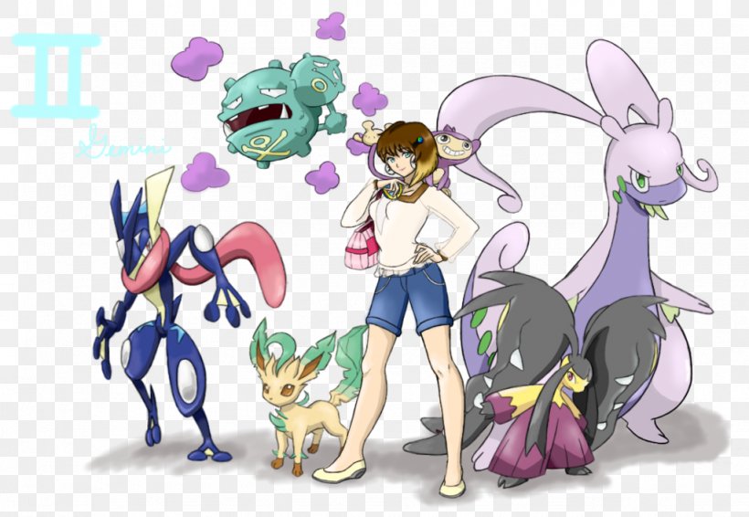 Pokémon X And Y Pokémon GO Pokémon Trainer Zodiac, PNG, 1024x707px, Watercolor, Cartoon, Flower, Frame, Heart Download Free