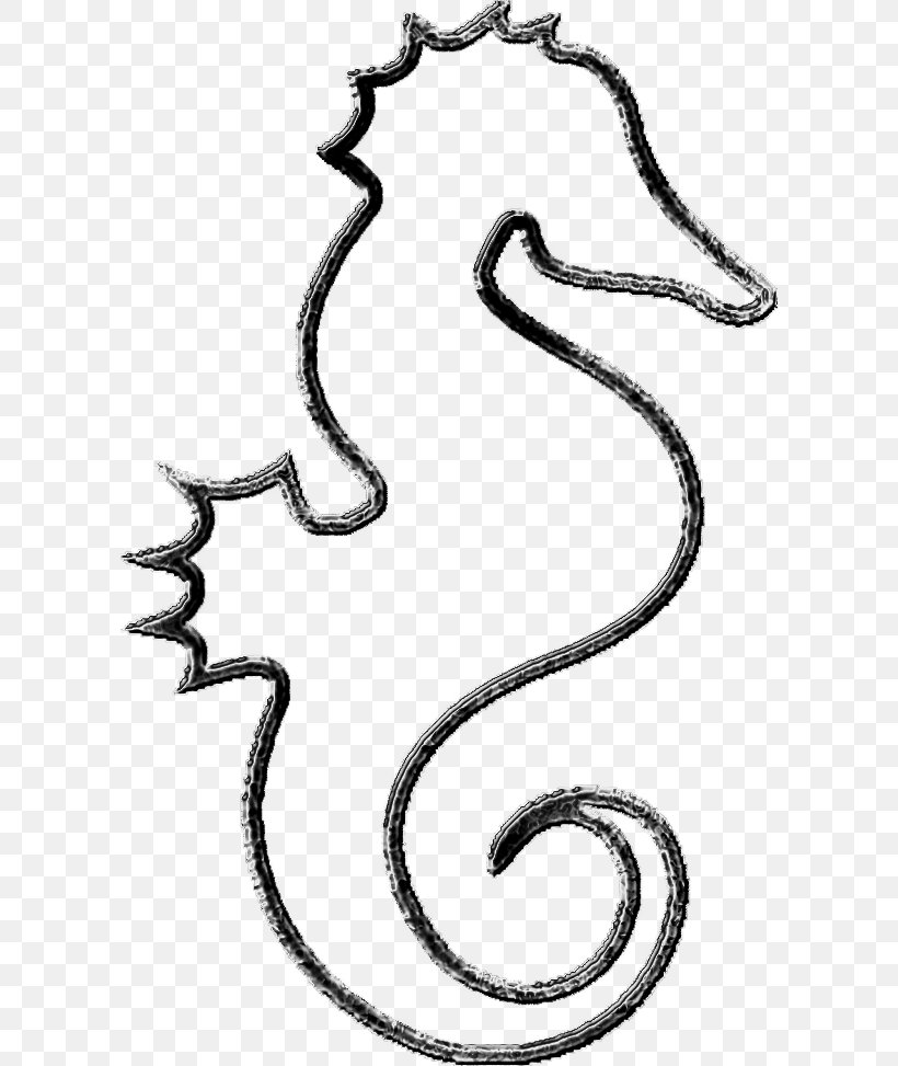 Seahorse Silhouette Free Content Clip Art, PNG, 600x973px, Seahorse, Black And White, Blog, Body Jewelry, Drawing Download Free