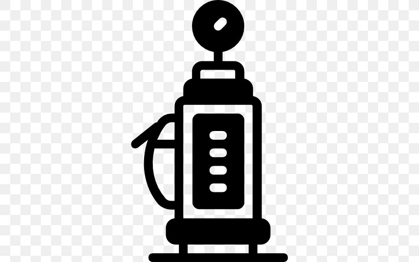 Gasoline Filling Station, PNG, 512x512px, Gasoline, Area, Black And White, Building, Filling Station Download Free