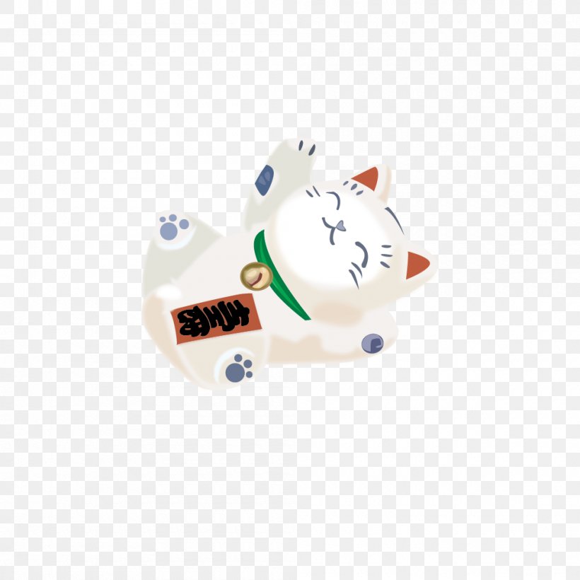 Cat Maneki-neko, PNG, 1000x1000px, Cat, Cartoon, Drawing, Luck, Manekineko Download Free