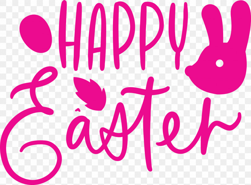 Easter Day Easter Sunday Happy Easter, PNG, 3000x2213px, Easter Day, Easter Sunday, Happy Easter, Line, Magenta Download Free