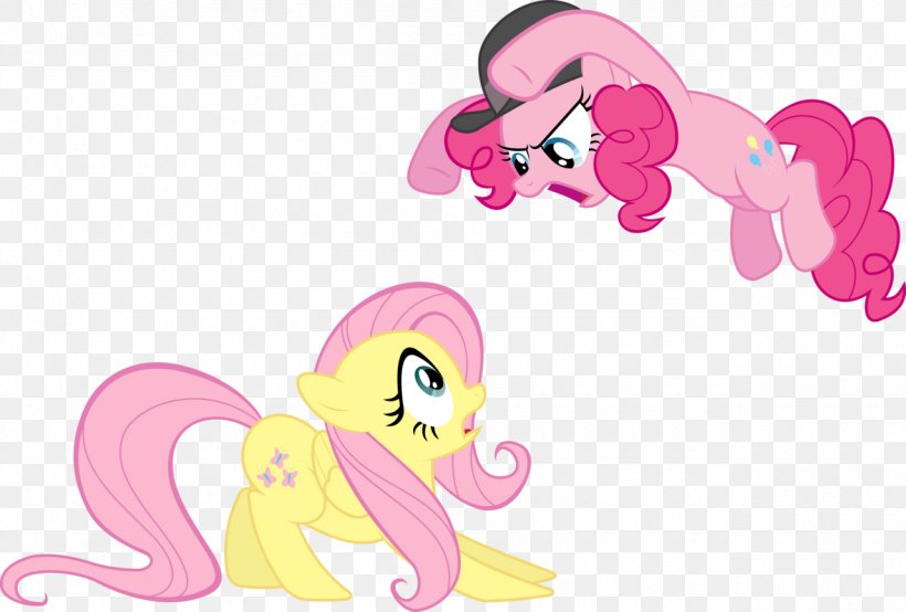 Pony Pinkie Pie Fluttershy Horse DeviantArt, PNG, 1280x866px, Watercolor, Cartoon, Flower, Frame, Heart Download Free