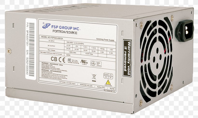 Power Converters Power Supply Unit FSP Group FSP 500-60APN Power Supply, PNG, 1500x900px, Power Converters, Ac Adapter, Airbus A318, Atx, Computer Component Download Free