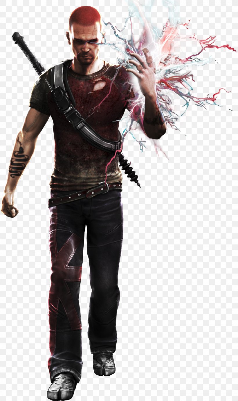 Infamous 2 PlayStation All-Stars Battle Royale PlayStation 3 Infamous: Festival Of Blood, PNG, 1500x2521px, Infamous 2, Action Figure, Character, Cold Weapon, Cole Macgrath Download Free