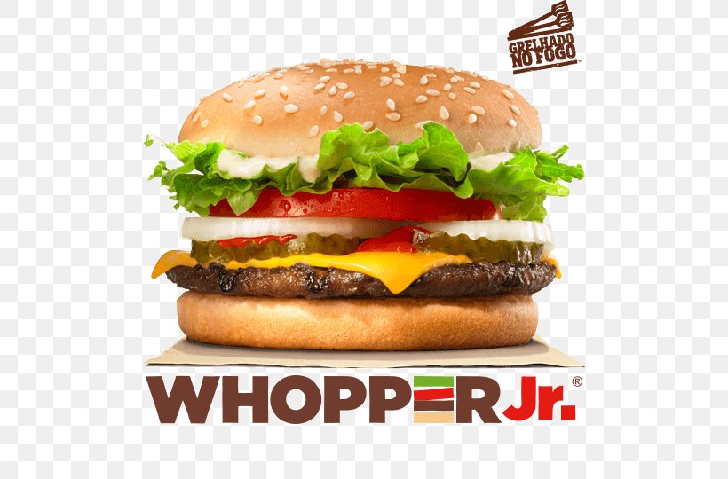 Whopper Hamburger Cheeseburger Bacon Big King, PNG, 500x540px, Whopper ...