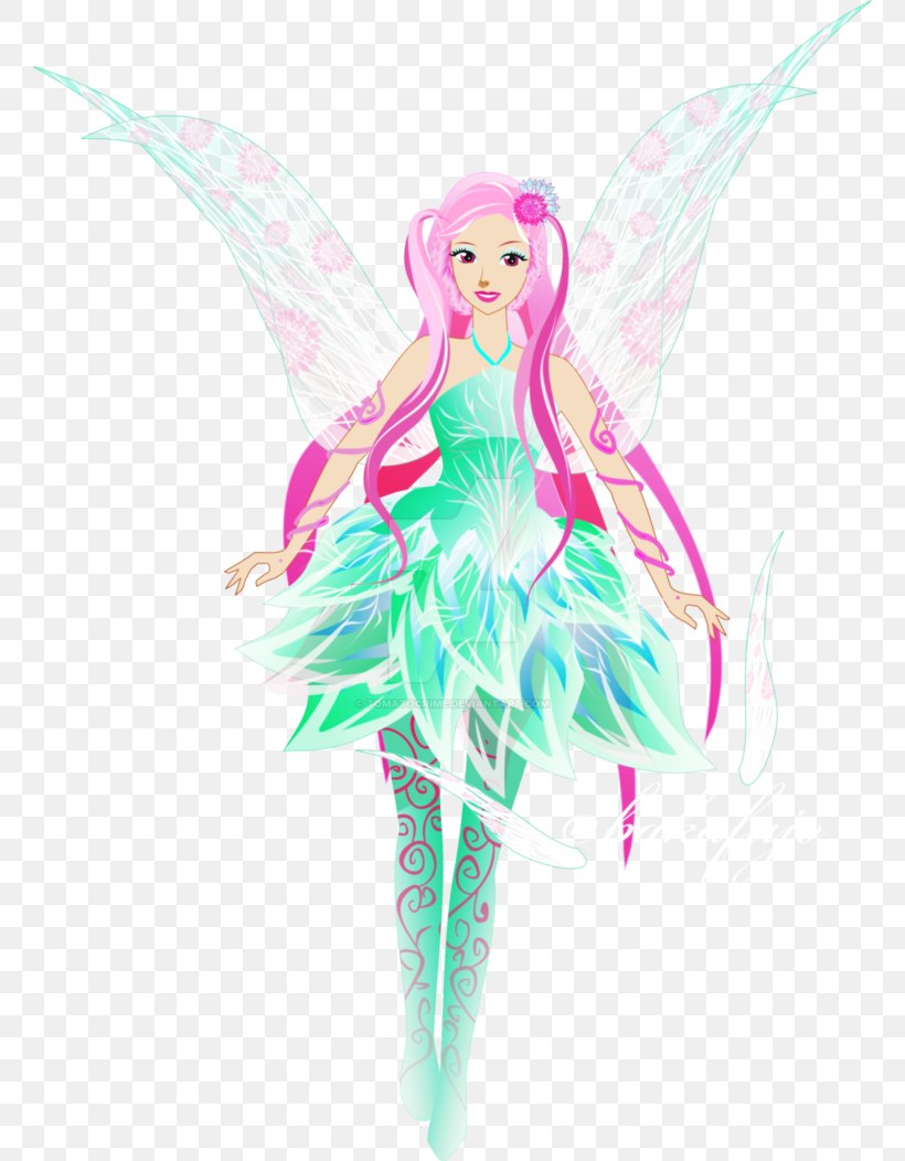 Fairy Pink M RTV Pink Barbie, PNG, 760x1052px, Fairy, Angel, Angel M, Barbie, Doll Download Free