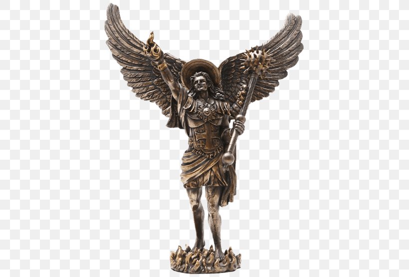 Michael Gabriel Archangel Uriel Statue, PNG, 555x555px, Michael, Angel, Archangel, Artifact, Barachiel Download Free