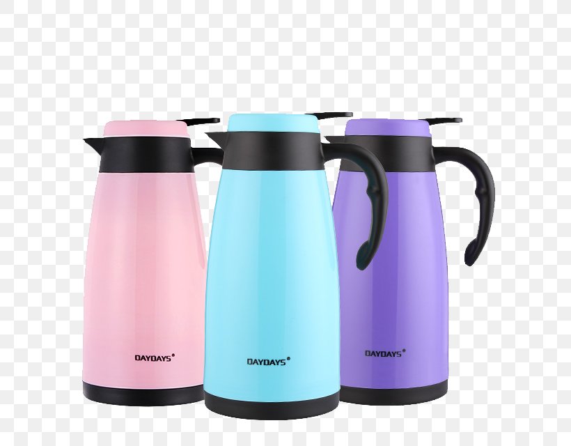 Water Bottle Vacuum Flask Kettle Mug, PNG, 640x640px, Water Bottle, Bottle, Drinkware, Kettle, Laboratory Flask Download Free