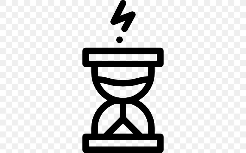 Hourglass Symbol Time, PNG, 512x512px, Hourglass, Area, Black And White, Clock, Glass Download Free
