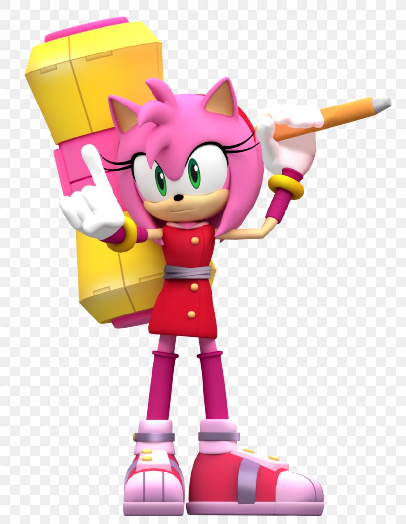 Amy Rose Sonic Boom: Fire & Ice Sonic & Sega All-Stars Racing Metal Sonic, PNG, 1024x1322px, Amy Rose, Action Figure, Animaatio, Character, Doctor Eggman Download Free