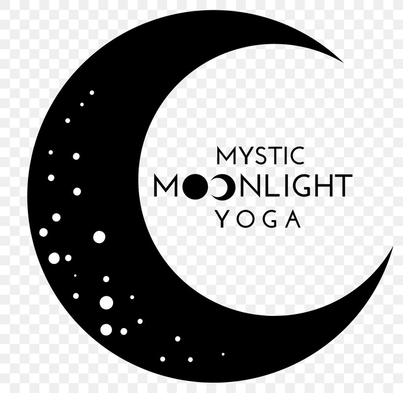 Somerset Moonlight Yoga Mysticism Logo, PNG, 800x800px, Somerset, Area, Artwork, Black, Black And White Download Free